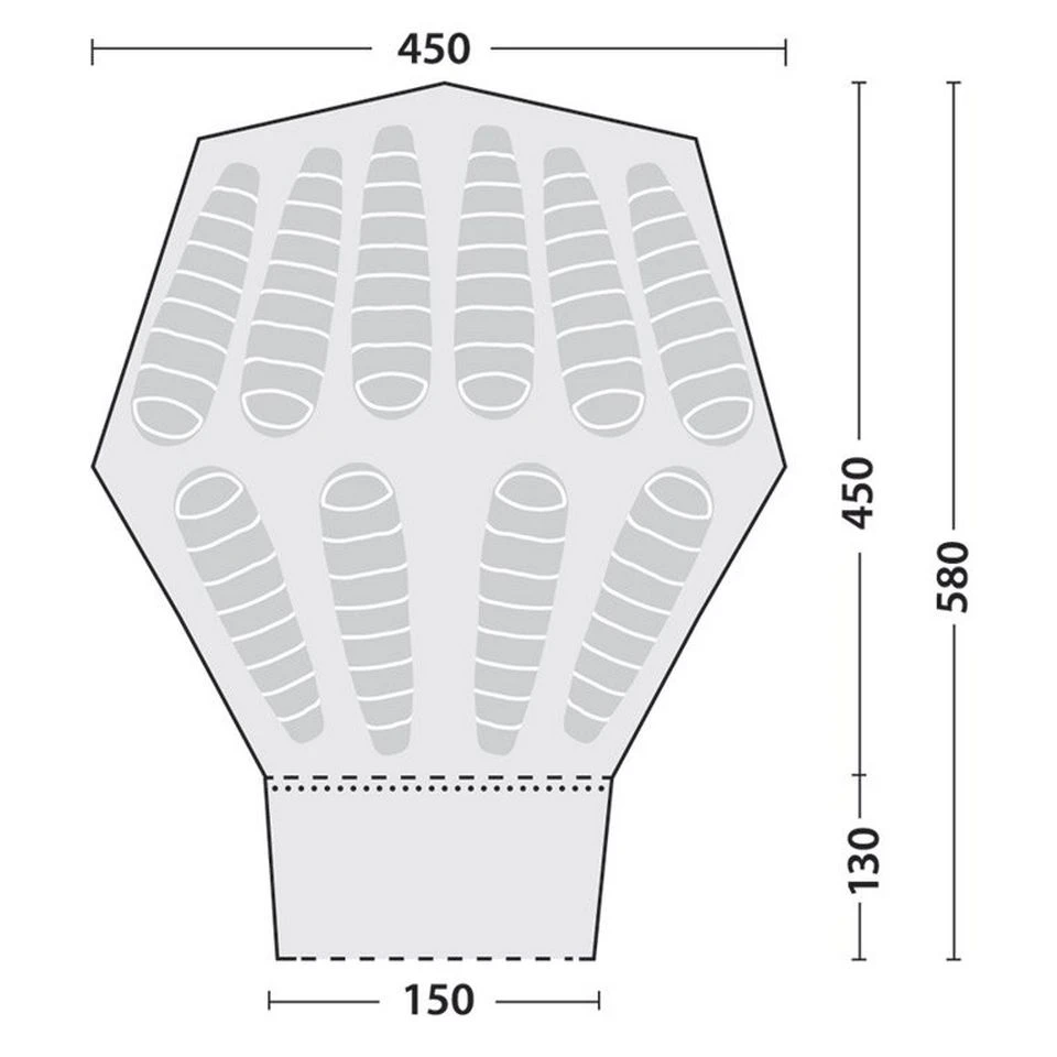 Robens Kiowa 10 Person Tipi Tent - Image 6