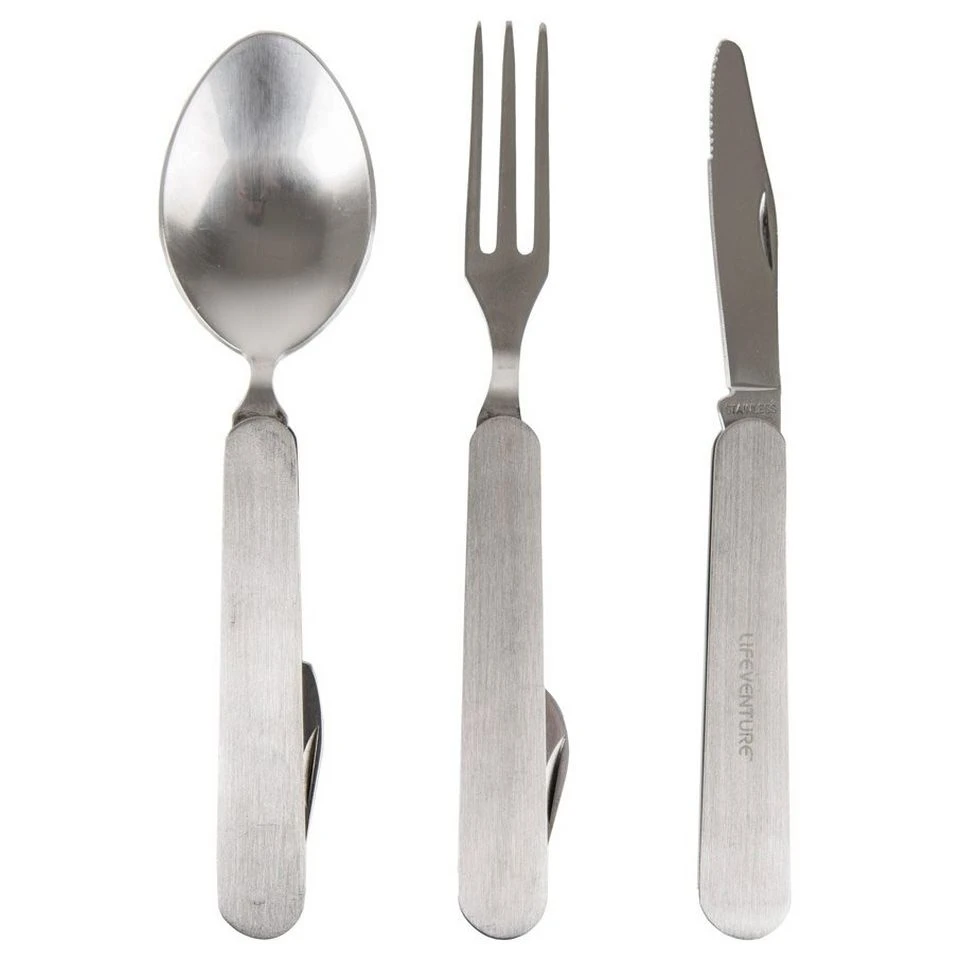 Lifeventure Folding Cutlery Set