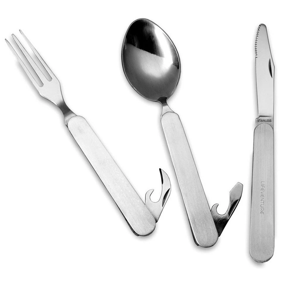 Lifeventure Folding Cutlery Set - Image 2