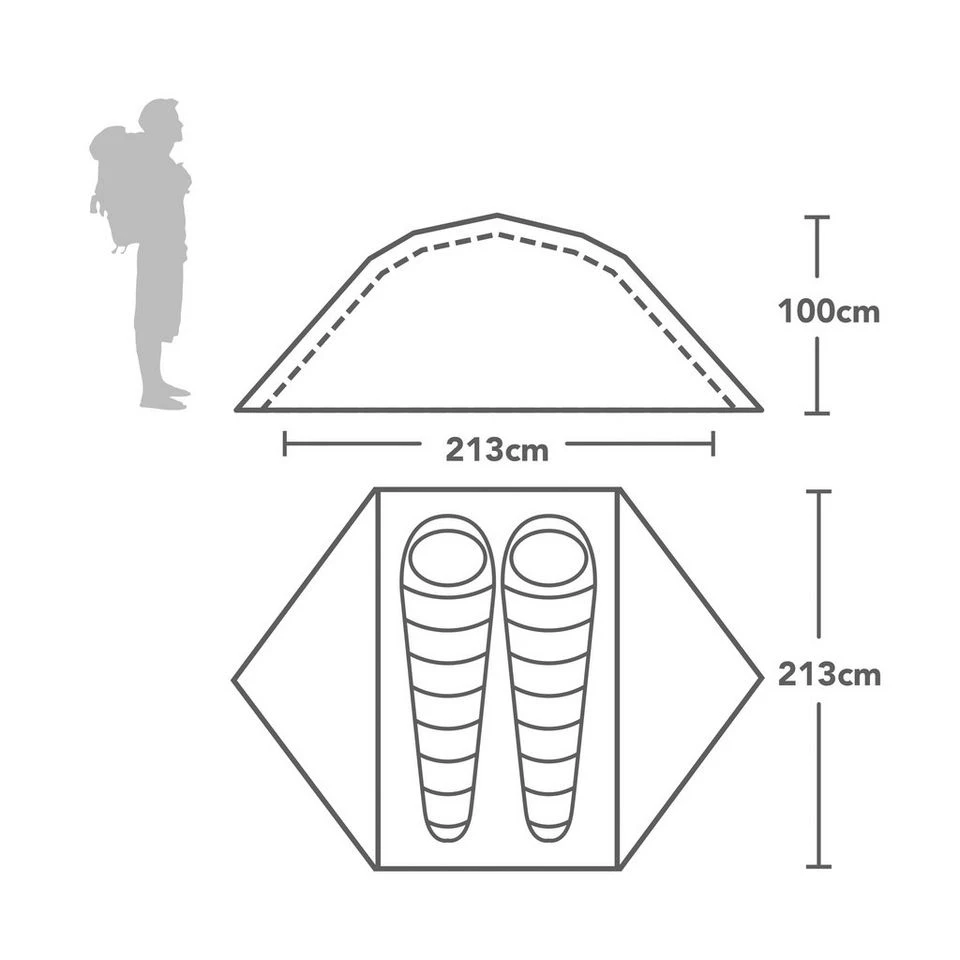 MSR Hubba Hubba NX 2-Person Backpacking Tent - Image 2