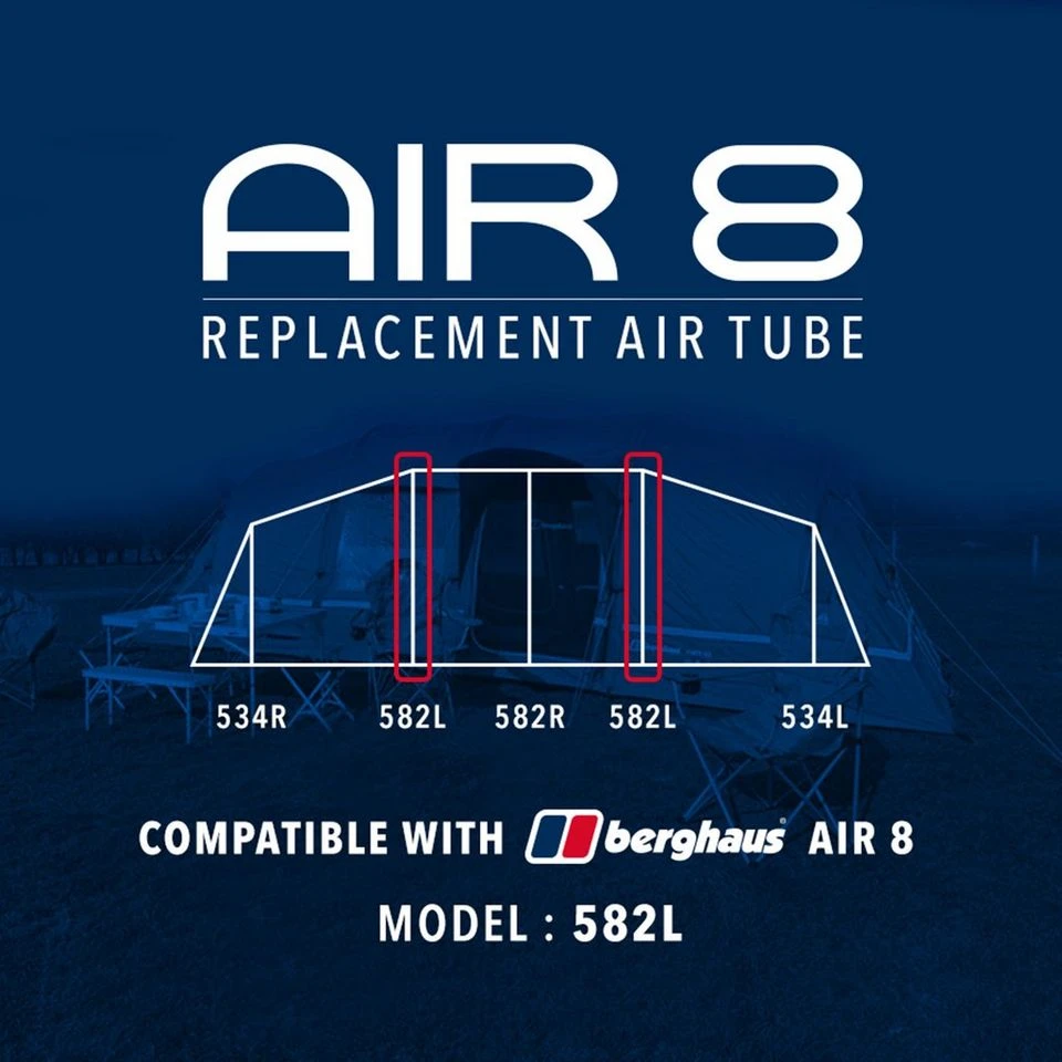 Air 8 Replacement Air Tube (582L)