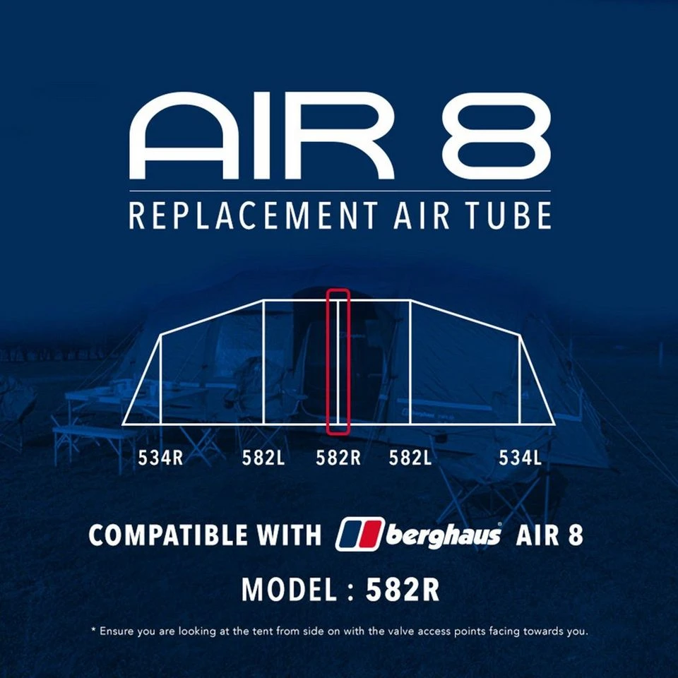 Air 8 Replacement Air Tube (582R) - Image 3