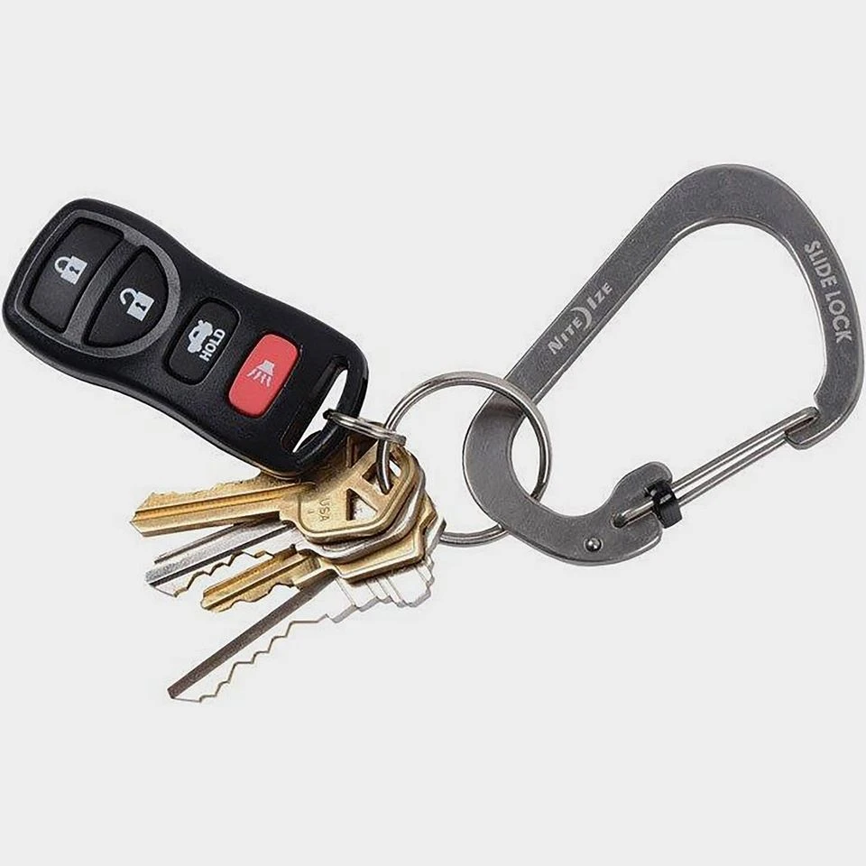 SlideLock Carabiner #2 (Black) - Image 3