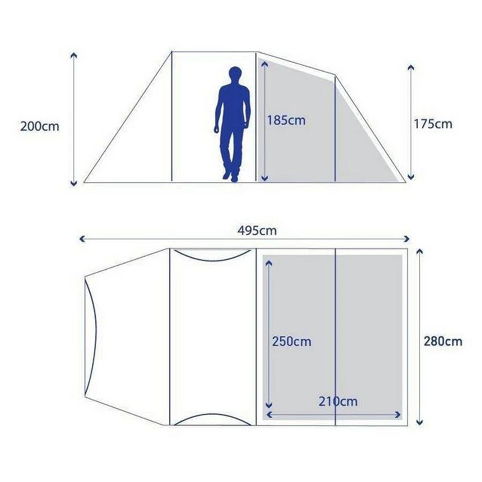 Berghaus Air 4.1 Nightfall Tent - Image 2