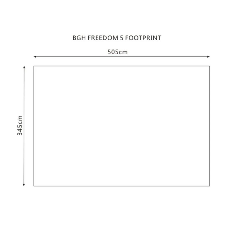 Berghaus Freedom 5 Tent Footprint - Image 2