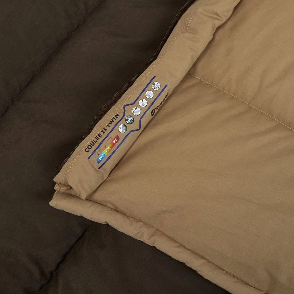 Outwell Coulee II Double Sleeping Bag - Image 8